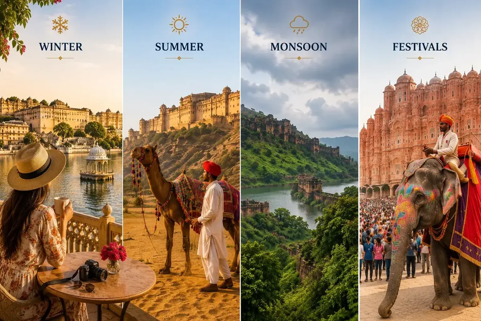 Best time to visit Rajasthan and India