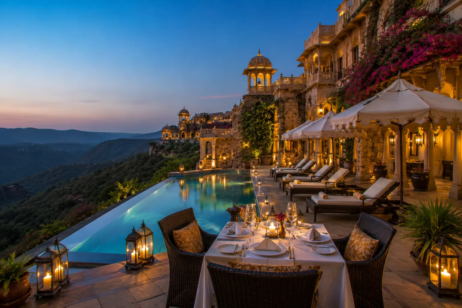 Royal fine dining experience in Rajasthan