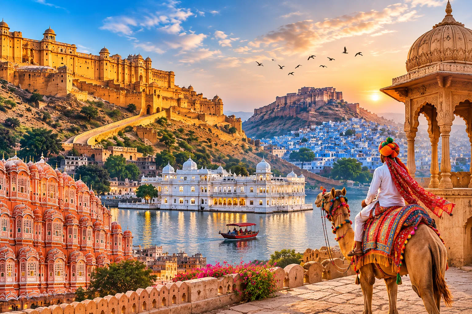 Historic heritage palaces of Rajasthan