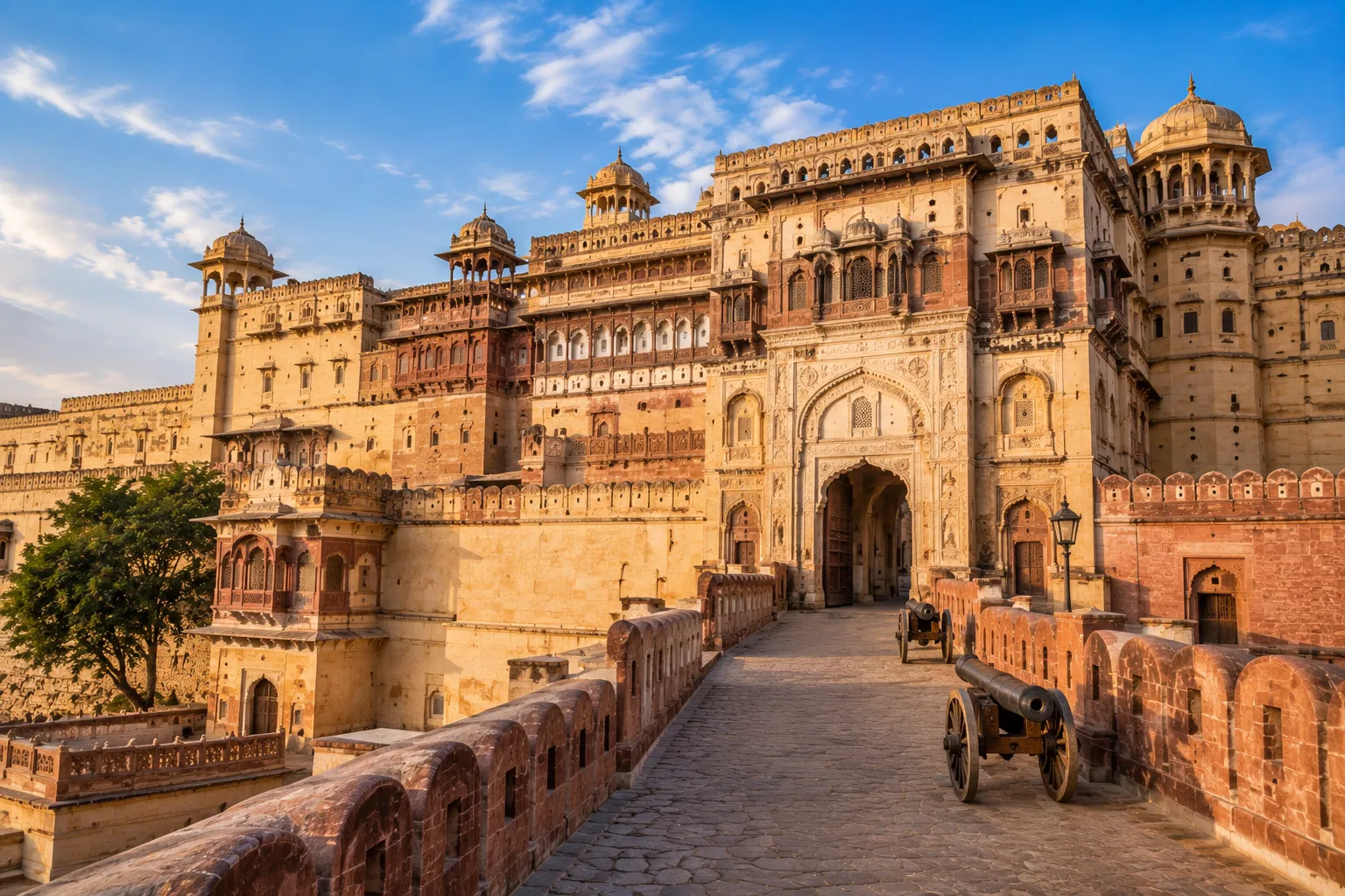 Junagarh Fort in Bikaner Rajasthan