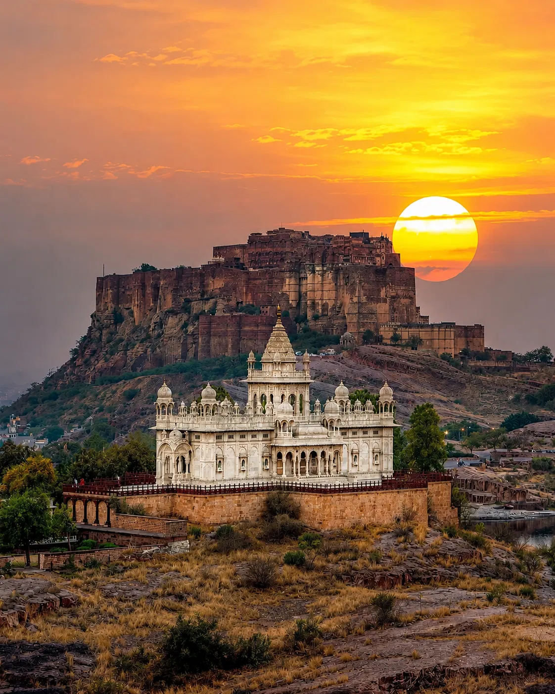 Mehrangarh Fort in Jodhpur Rajasthan