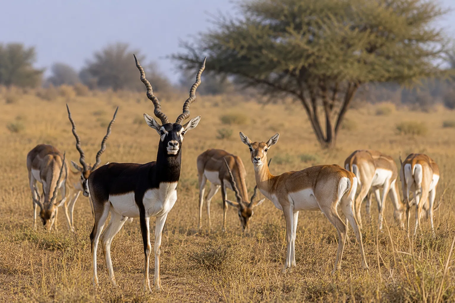 Blackbuck wildlife in Rajasthan