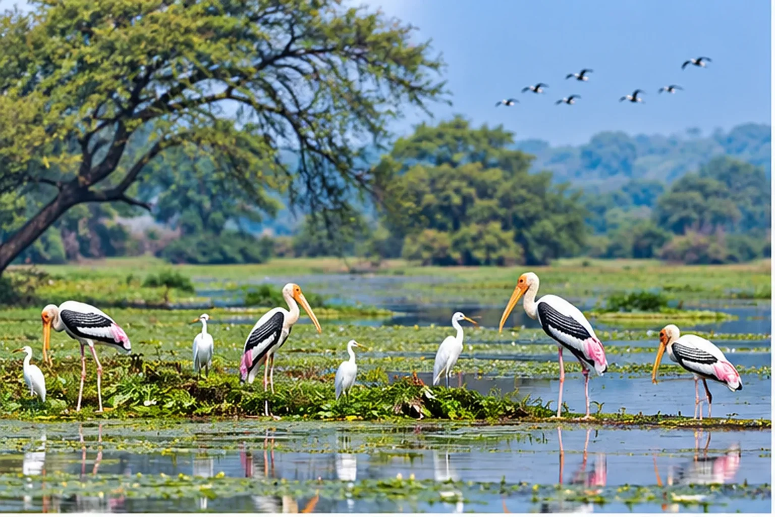 Birdlife in Bharatpur, Rajasthan