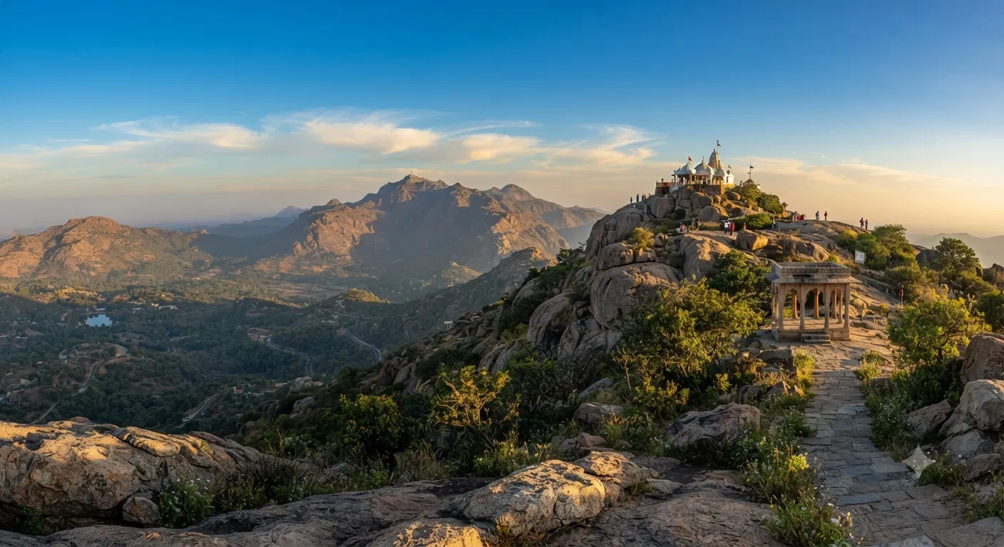 Scenic Mount Abu and Aravalli Hills in Rajasthan