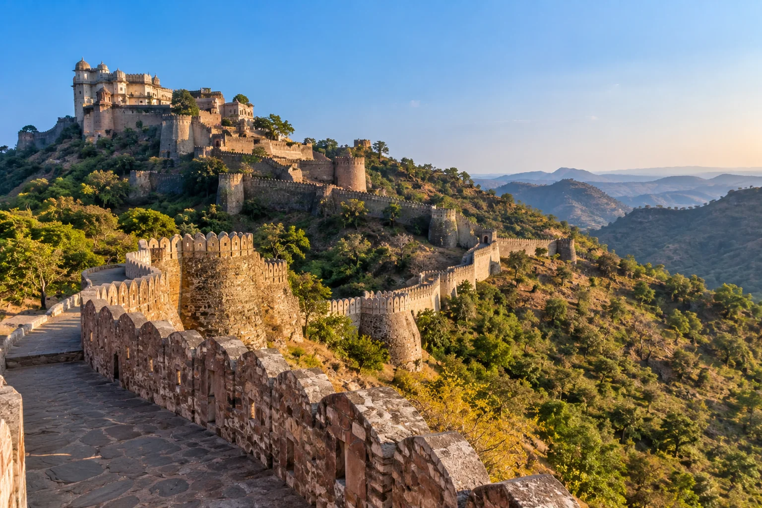 Kumbhalgarh Wall