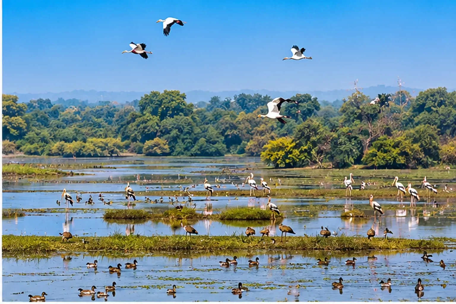 Bharatpur Migratory Birds