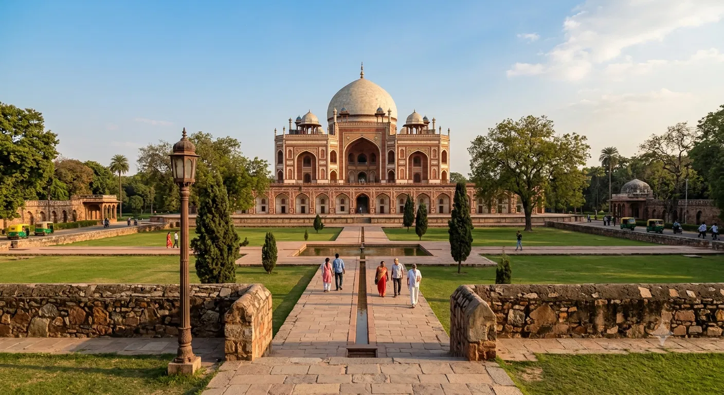 Humayun's Tomb and historic Delhi heritage