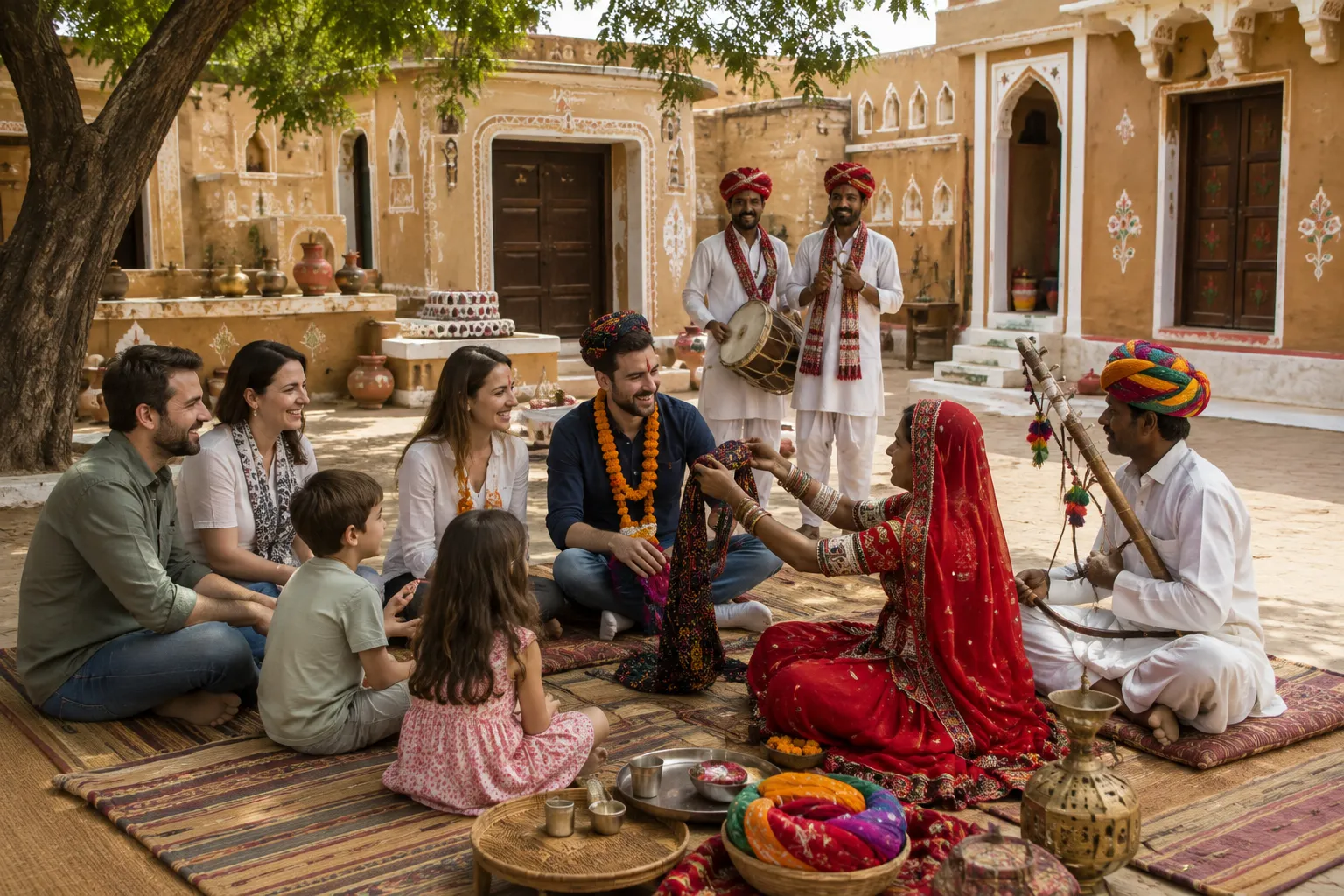 Family cultural experience — Rajasthan Family Holiday Tour