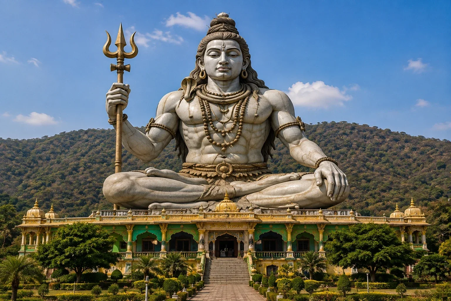 Shiva Statue at Nathdwara — Rajasthan Spiritual Circuit Tour