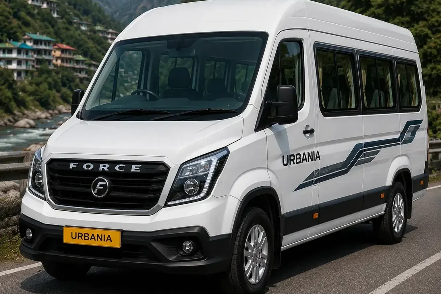 Tempo Traveller and Force Urbania rental with driver
