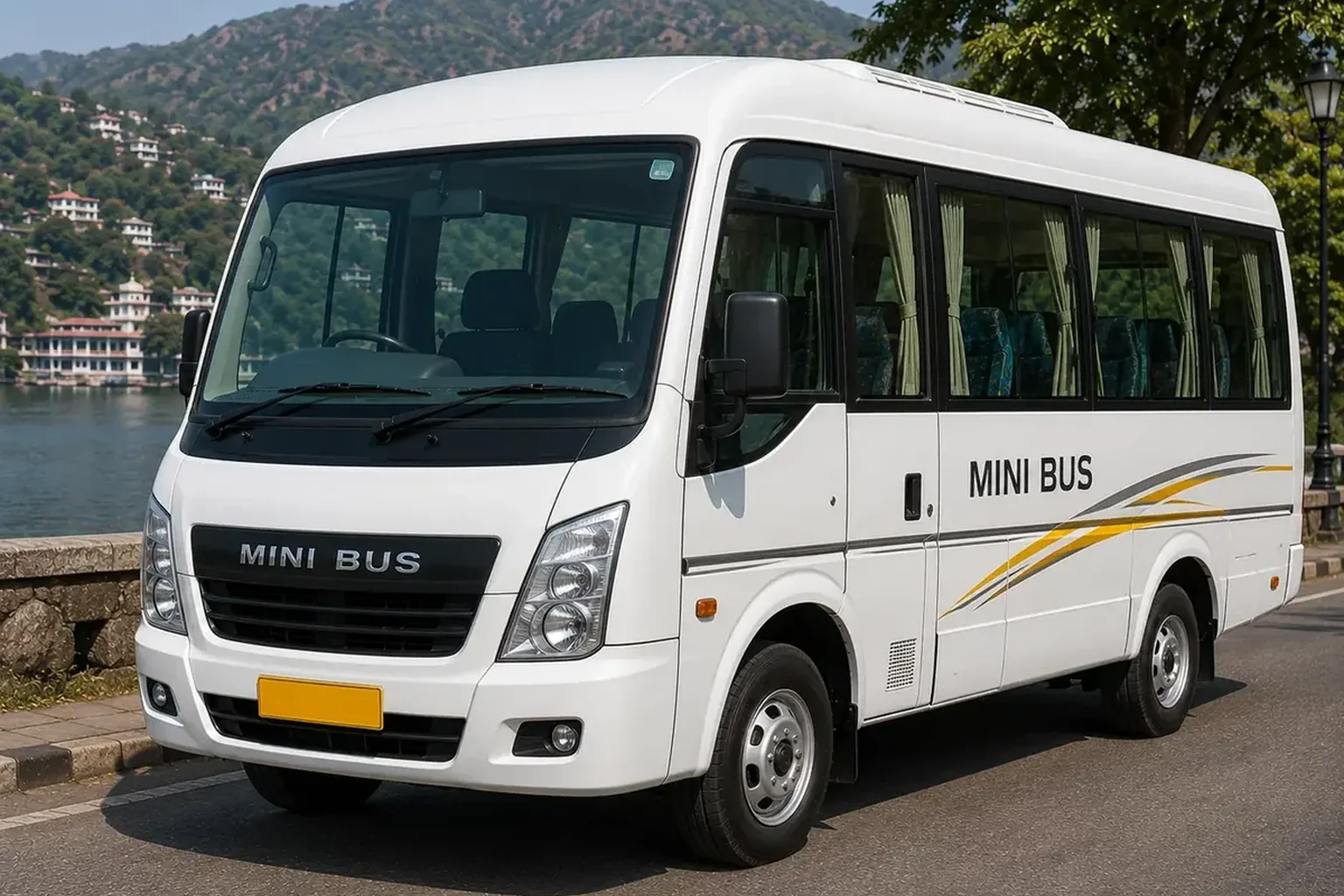 Mini Bus rental with driver in Rajasthan