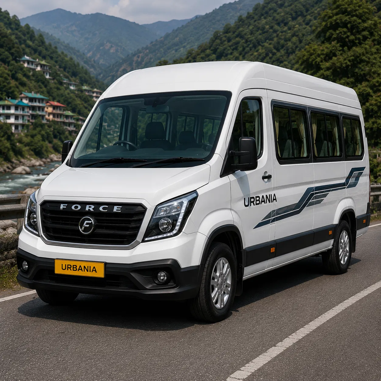 Tempo Traveller and Force Urbania rental with driver