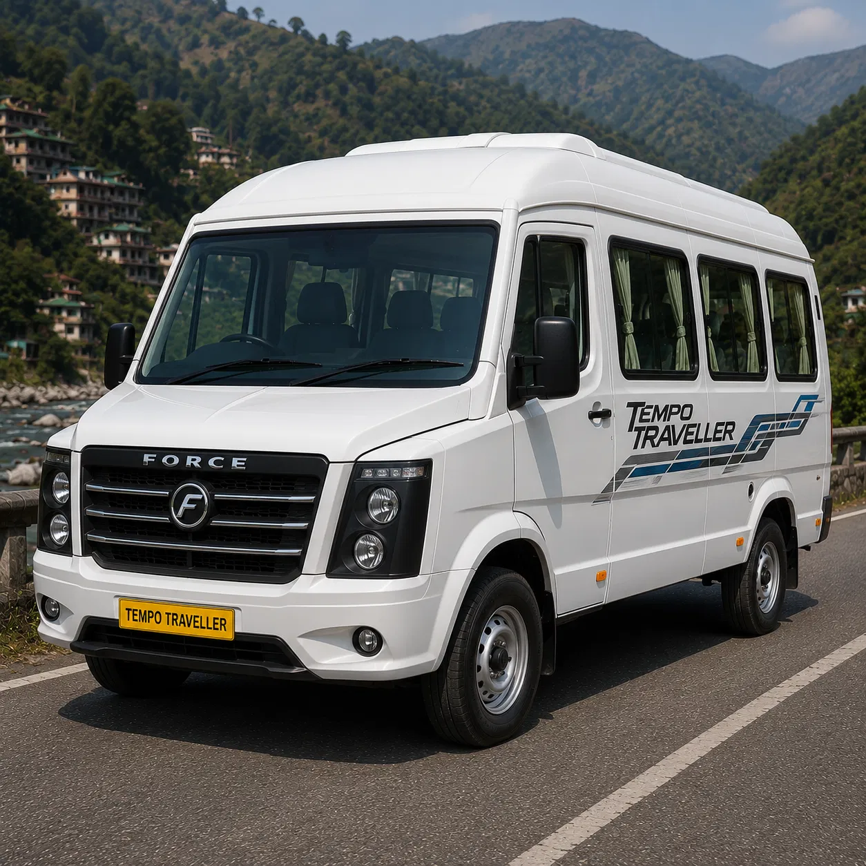 Tempo Traveller rental with driver in Rajasthan