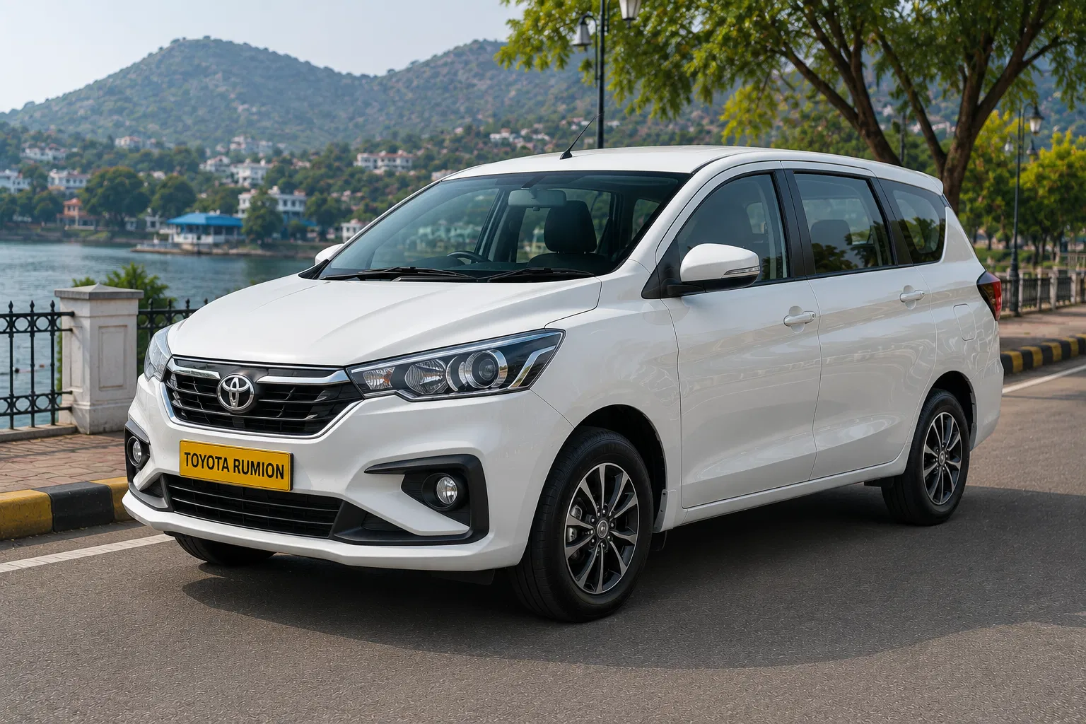 Toyota Rumion rental with driver in Rajasthan